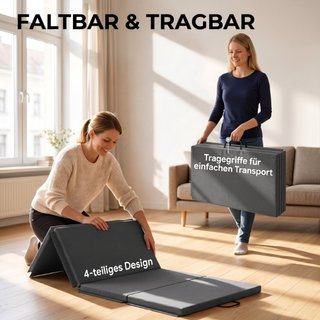 Asa de entrenamiento, alfombrilla plegable Estera