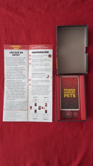 Juego de mesa Power Hungry Pets