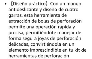 Pinza de agarre Precio unidad