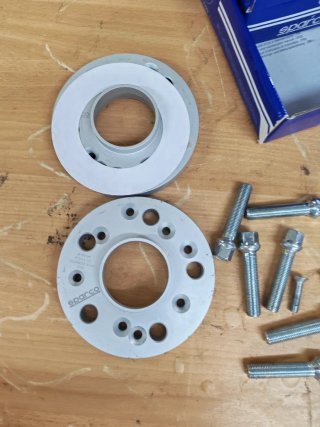 Separadores Sparco 5x112 PCD 150mm