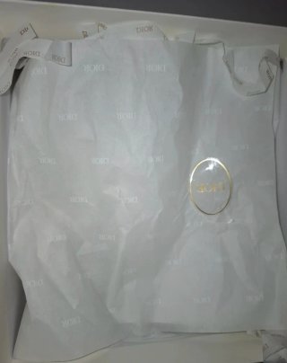 Scatola Christian Dior Oro Bianco