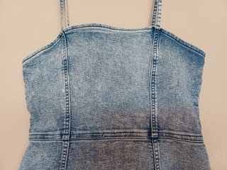 Vestido vaquero corto