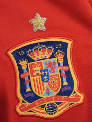 Camiseta local original Espana Mundial 2010