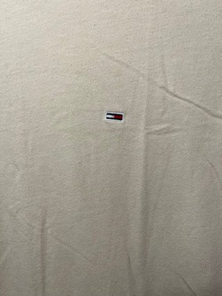 Camiseta Tommy Hilfiger beige manga corta –Talla S