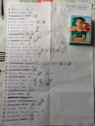Cromos Mundial, se cambian!!
