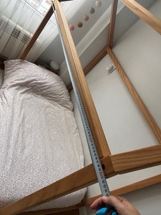 Cama Montessori Casita + Somier 70x140