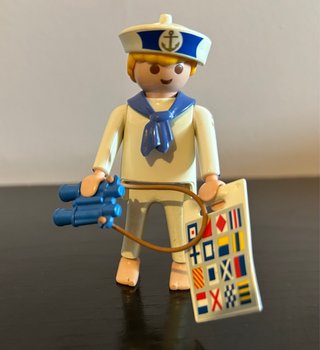 Playmobil Marinero con Binoculares y Señales