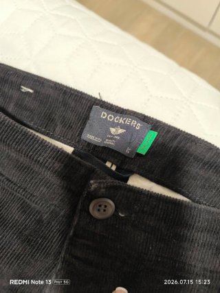 Pantalones Doker Negro y Verde Oliva