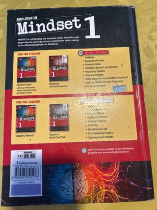 Mindset 1º Bachillerato Students Book Cataluña