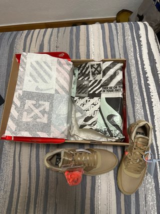 Nike Air Max 90 off white desert ore