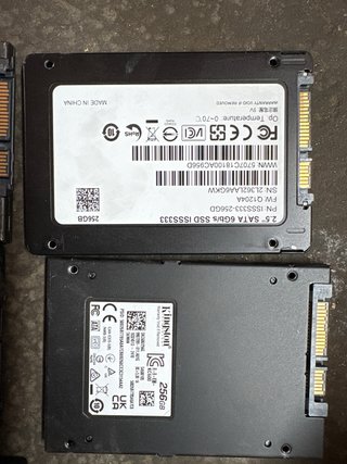 Pack SSD 256GB y 128GB Apacer/SanDisk