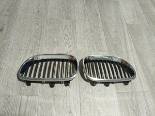 Rejillas BMW Serie 5 E60 Cromadas