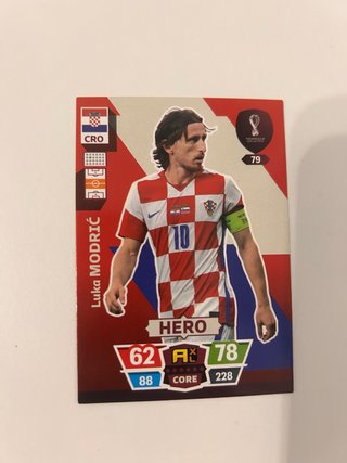 Cromo Luka Modric CRO - Panini Adrenalyn XL