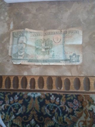 Billete 1 Peso Cubano 1995