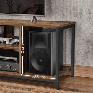 Mueble TV television VASAGLE 55" industrial