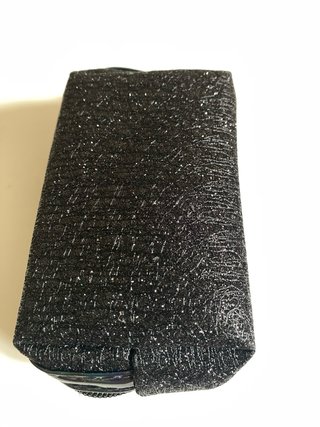 Monedero elegante cisne con pedrería