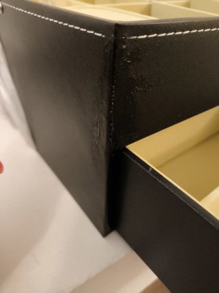 Scatola porta orologi e occhiali