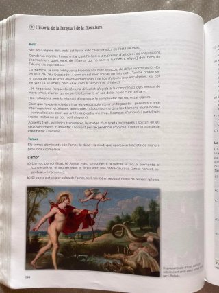 Lengua Catalana y Literatura 1 Bachillerato
