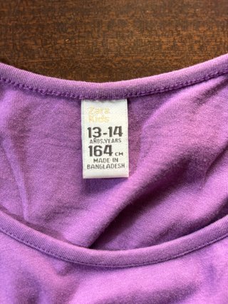Vestido Zara Kids Morado Talla 13/14