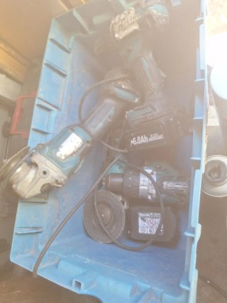 Lote de herramientas bosch y makita