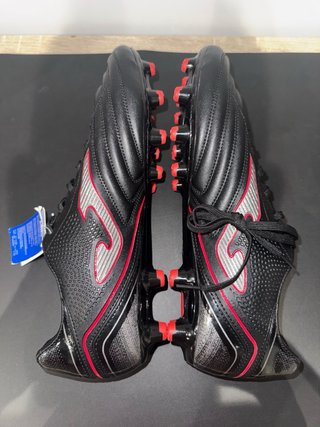 Botas de fútbol Joma Aguila FG Negras/Rojas