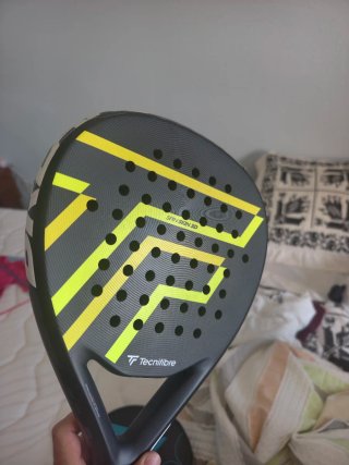 Pala de pádel Tecnifibre Spin Skin 3d + Paletero