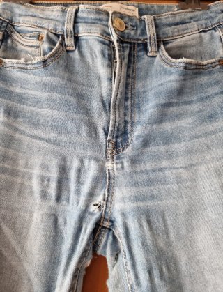 Jeans strappati blu