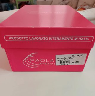 Décolleté Paola Diaz Beige Tg 36