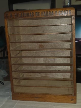Cajonera Antigua Cometa C.A. Hilaturas
