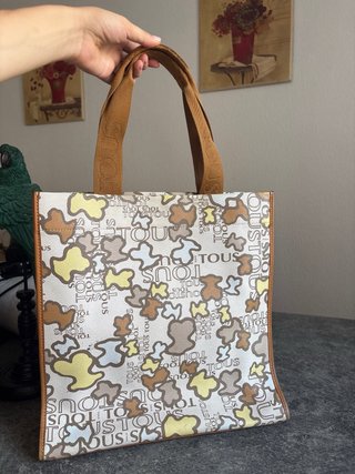Bolso Tote Tous Estampado Multicolor Grande