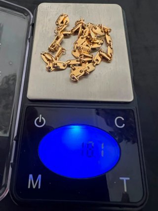 Lote Cadenas de oro 18k 105.4g Venta o cambio