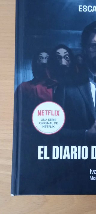 La casa de papel. Diario del profesor. Escape book
