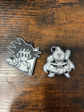 Llaveros Dragon Ball (Goku y Majin Buu)