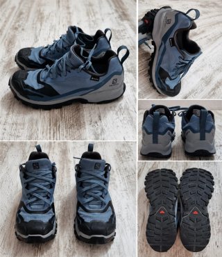 Zapatillas Salomon Gore-Tex Azul/Gris
