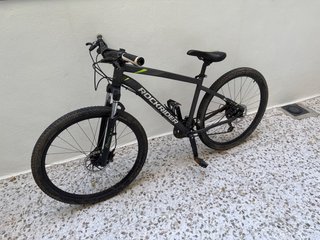 Bicicleta Rockrider Negra