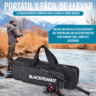 Kit de Pesca Completo - Caña de Pescar con Carrete