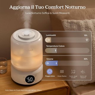 Umidificatore Levoit NeoClassic 450S Smart