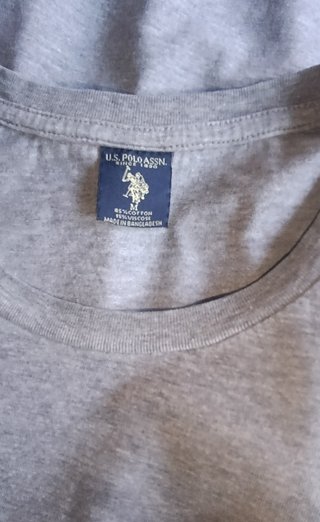 Camiseta Gris U.S. Polo Assn. Talla M