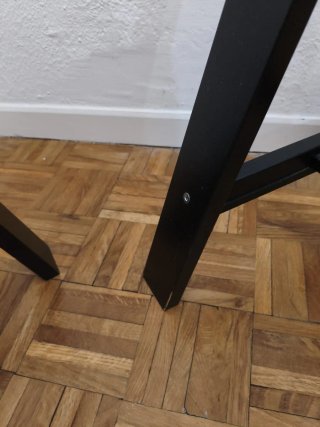 Caballetes Ikea Negros (2 unidades)