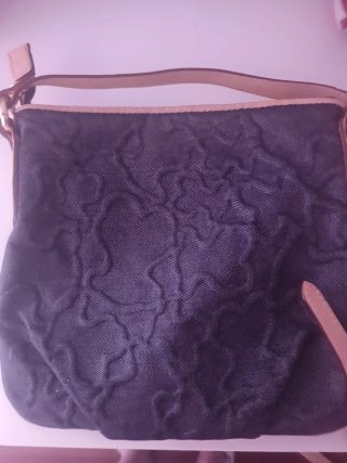 Bolso Tous vaquero oscuro fruncido oso. Es precios