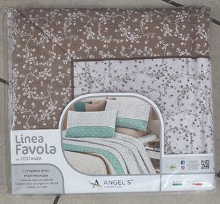 R/ Lenzuola Matrimoniale / Cotone 100%
