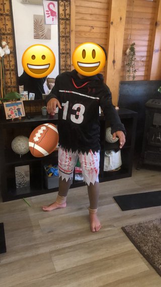 Disfraz Quarterback Zombie Talla 14-16