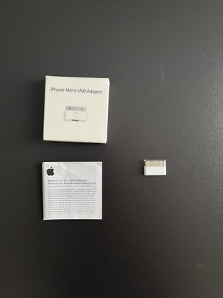 Adaptador Apple 30 pines a Micro USB