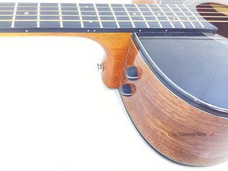 guitarra acustica oqan qga-100ce sbg