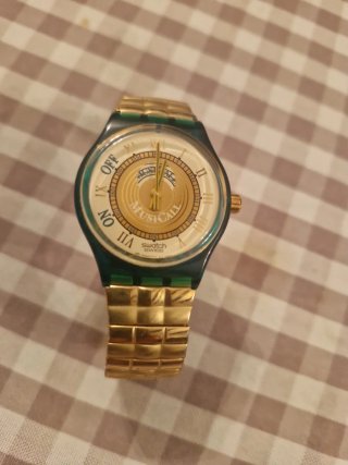 Orologio Swatch Musicall Martingala SLG1 Vintage