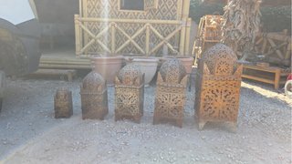 Faroles Marrakech Hierro Marrón