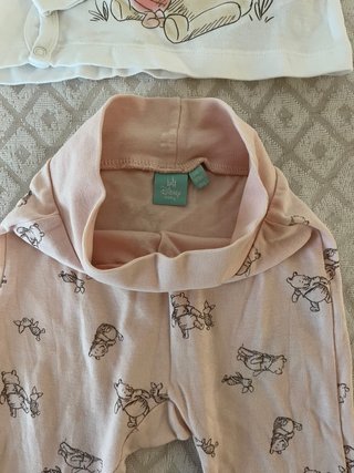 Completo Disney Baby - 3/6 Mesi - Bianco e Rosa