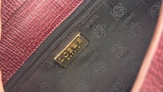 Bolso Loewe Piel Vintage Morado