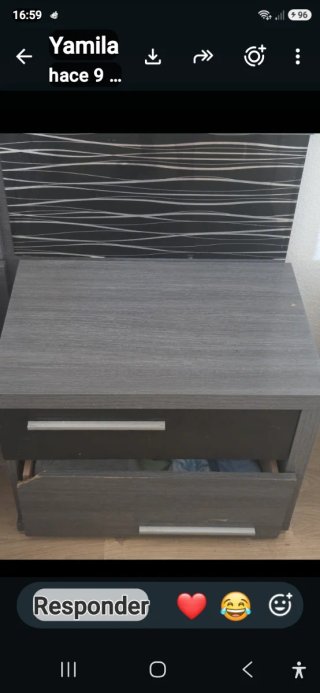 Cómoda Dormitorio Gris