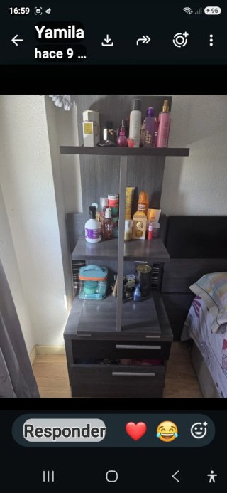 Cómoda Dormitorio Gris